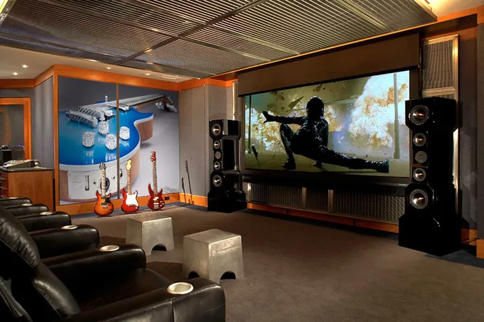 Home theater installation